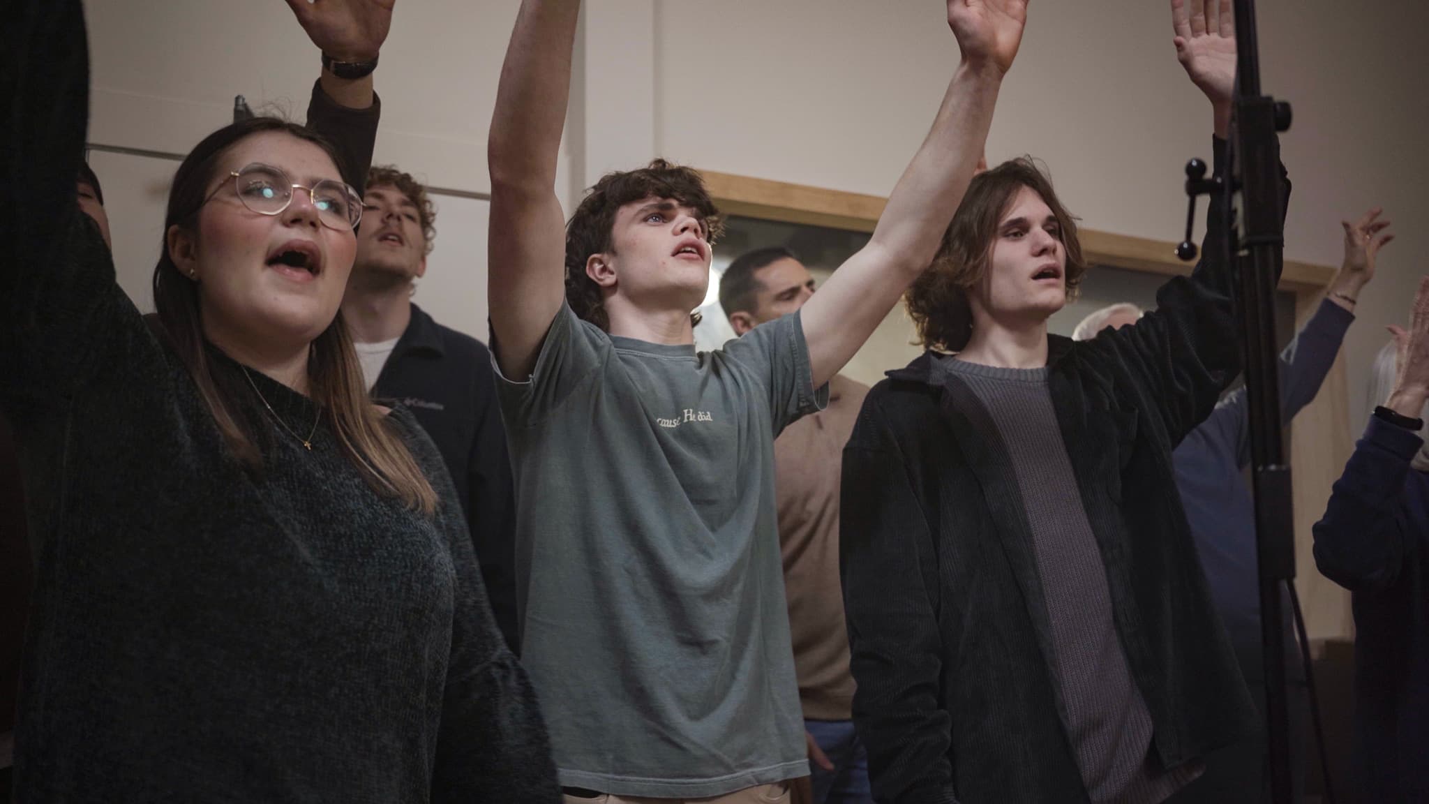 The Collective gathered in worship